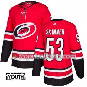 Carolina Hurricanes tröja Jeff Skinner 53 Röd 2017-2018 Adidas Authentic - NHL Tröjor Barn